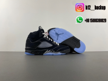 Air Jordan 5 “Black Metallic Reimagined" HF3975-001 - Image 4