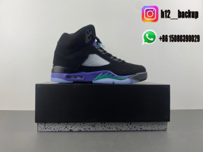 Air Jordan 5 Retro 'Black Grape" 136027-007 - Image 7