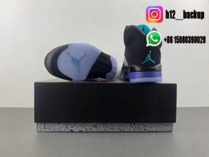 Air Jordan 5 Retro 'Black Grape" 136027-007 - Image 6