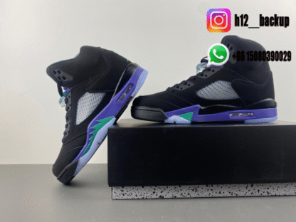 Air Jordan 5 Retro 'Black Grape" 136027-007 - Image 5