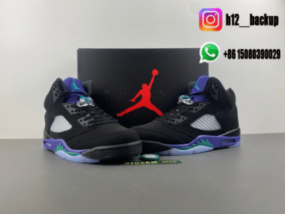 Air Jordan 5 Retro 'Black Grape" 136027-007