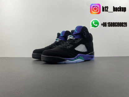 Air Jordan 5 Retro 'Black Grape" 136027-007 - Image 2