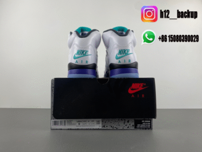 Air Jordan 5 Retro White Grape HQ7978-100 - Image 8