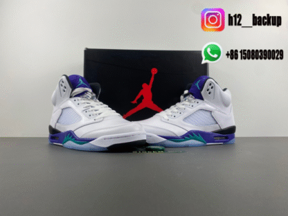 Air Jordan 5 Retro White Grape HQ7978-100