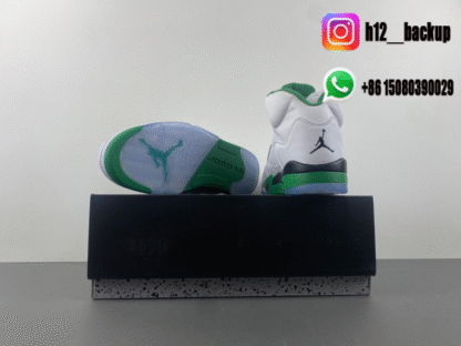 Air Jordan 5 “Lucky Green” DD9336-103 - Image 4