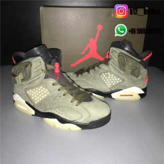 Air Jordan 6 Travis Scott Cactus Jack Olive CN1084-200