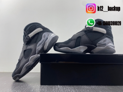 Air Jordan 8 Winterized “Gunsmoke” FD1334-001 - Image 4