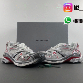 Balenciaga 7.5 gray burgundy 779066-W3RBXP-9160