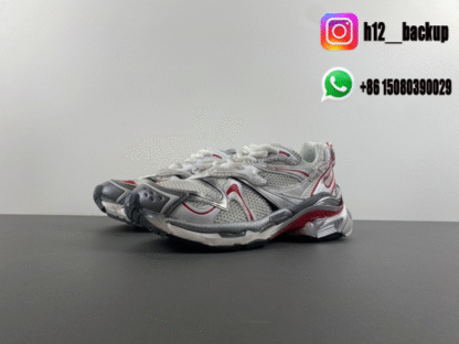 Balenciaga 7.5 gray burgundy 779066-W3RBXP-9160 - Image 2