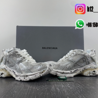 Balenciaga Runner 7.5 white gray 656065-W3RA9-9001