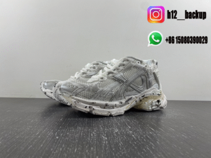 Balenciaga Runner 7.5 white gray 656065-W3RA9-9001 - Image 2