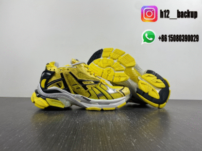 Balenciaga Runner 7.5 yellow black 677402-W2RD3-0510 - Image 8