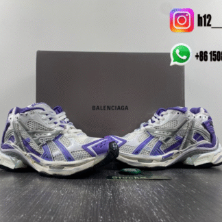 Balenciaga Runner 7.5 white purple 677402-W3RB3-5901