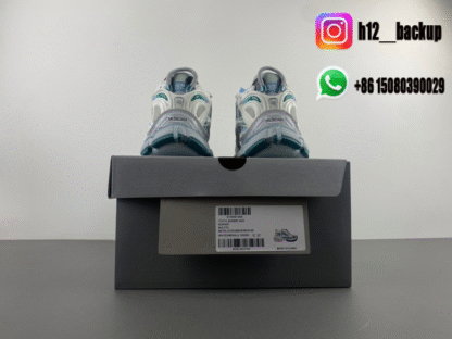 Balenciaga 7.5 white green gray 77274-W3RBW-0623 - Image 8