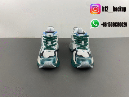 Balenciaga 7.5 white green gray 77274-W3RBW-0623 - Image 3