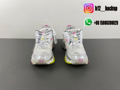 Balenciaga 7.5 silver gray pink 772767-WRUNG 9517 - Image 3
