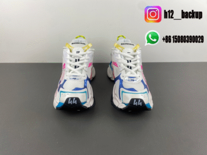 Balenciaga 7.5 white blue pink green 772774-W3RBW-9645 - Image 3