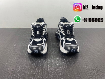 Balenciaga Runner 7.5 Black and gray white 772774-W3RNY-0120 - Image 5