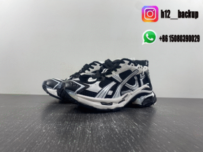 Balenciaga Runner 7.5 Black and gray white 772774-W3RNY-0120 - Image 3