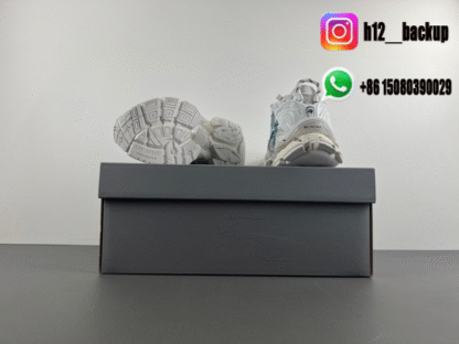 Balenciaga 7.5 white blue 772774-W3RNY-0133 - Image 5