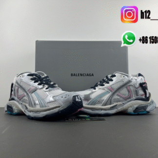 Balenciaga 7.5 gray jade pink 772774-W3RNY-0322