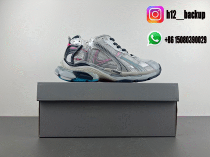 Balenciaga 7.5 gray jade pink 772774-W3RNY-0322 - Image 2