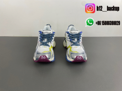 Balenciaga 7.5 White blue green wine red 772774-W3RNY-0328 - Image 3