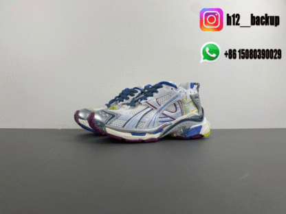 Balenciaga 7.5 White blue green wine red 772774-W3RNY-0328 - Image 2