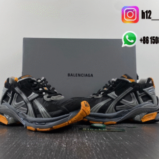 Balenciaga Runner 7.5 Carbon Gray Orange 772774-W3RNY-4018