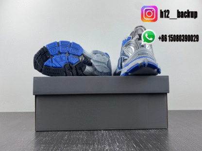 Balenciaga Runner 7.5 Bleu Gery 772774-W3RNY-4912 - Image 6