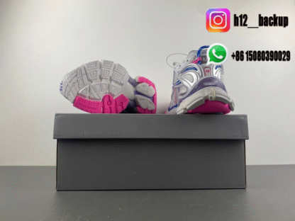 Balenciaga 7.5 white purple orchid pink 772774-W3RNY-6120 - Image 6