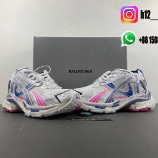 Balenciaga 7.5 white purple orchid pink 772774-W3RNY-6120