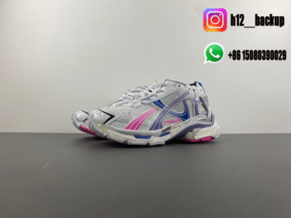Balenciaga 7.5 white purple orchid pink 772774-W3RNY-6120 - Image 2