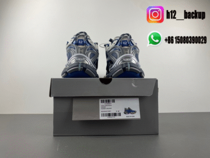 Balenciaga 7.5 Royal blue differentiation white gray 772774-WRUNG 2410 - Image 8