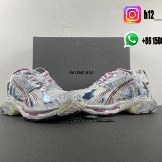 Balenciaga 7.5 Silver gray jade powder purple 772774-WRUNG 3120