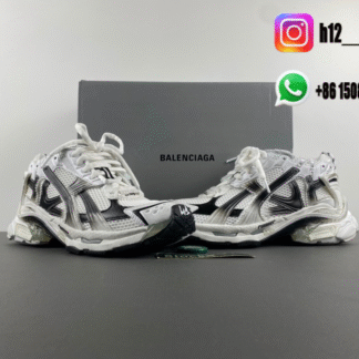 Balenciaga 7.5 White and black differentiated color 772774 WRUNG 9010