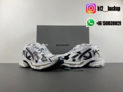 Balenciaga 7.5 White and black differentiated color 772774-WRUNG-9010