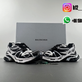 Balenciaga 7.5 Black  White 779064-W3RBXP-0213