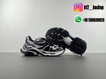 Balenciaga 7.5 Black  White 779064-W3RBXP-0213 - Image 3