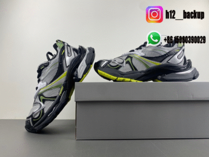 Balenciaga 7.5 silver black green 779066-W3RBXP-2315 - Image 5
