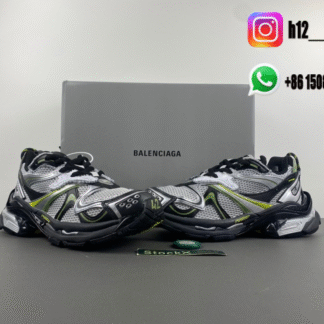 Balenciaga 7.5 silver black green 779066-W3RBXP-2315