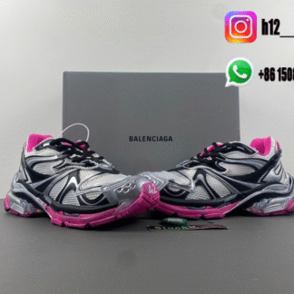 Balenciaga Runner 7.5 gray black red 779066-W3RBXP-5418