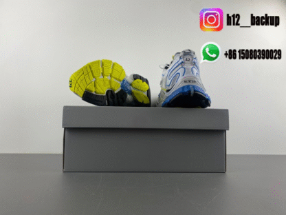 Balenciaga 7.5 Silver gray blue yellow 779066-W3RBXP-9074 - Image 5