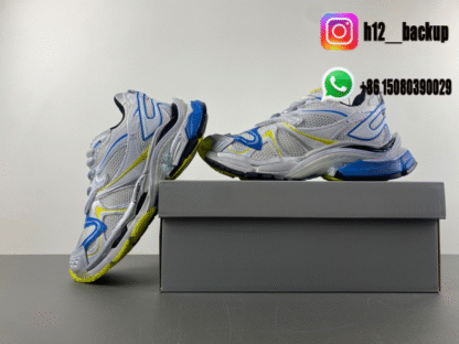 Balenciaga 7.5 Silver gray blue yellow 779066-W3RBXP-9074 - Image 4