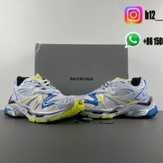 Balenciaga 7.5 Silver gray blue yellow 779066-W3RBXP-9074