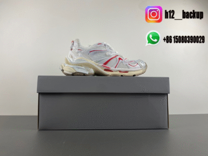 Balenciaga 7.5 White clay yellowish red 779066-W3RBXP-9260 - Image 7