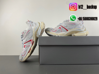 Balenciaga 7.5 White clay yellowish red 779066-W3RBXP-9260 - Image 4