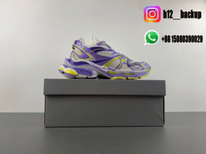 Balenciaga 7.5 Gray purple green 779066-W3RBXP-9570 - Image 7