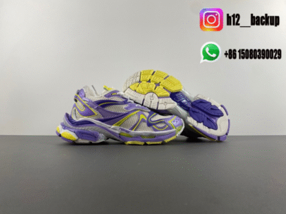 Balenciaga 7.5 Gray purple green 779066-W3RBXP-9570 - Image 4