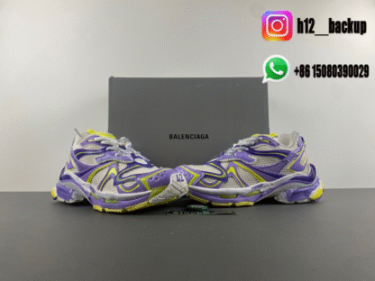 Balenciaga 7.5 Gray purple green 779066-W3RBXP-9570